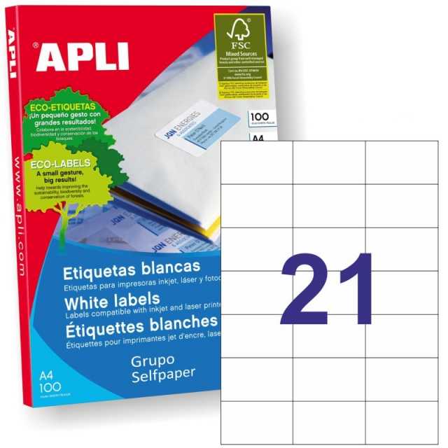 Apli Etiketa 70*42,4 03136=4893