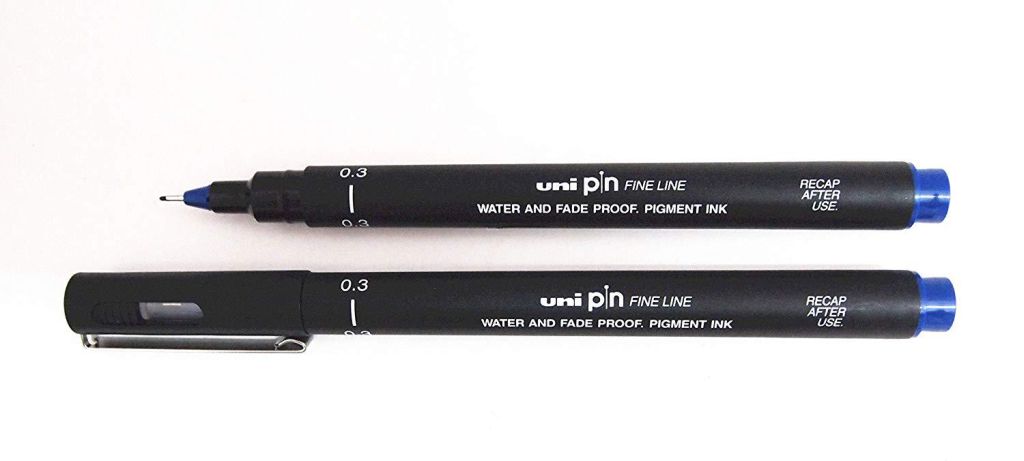 Uni - Mark.pin 03 - 200 Plavi