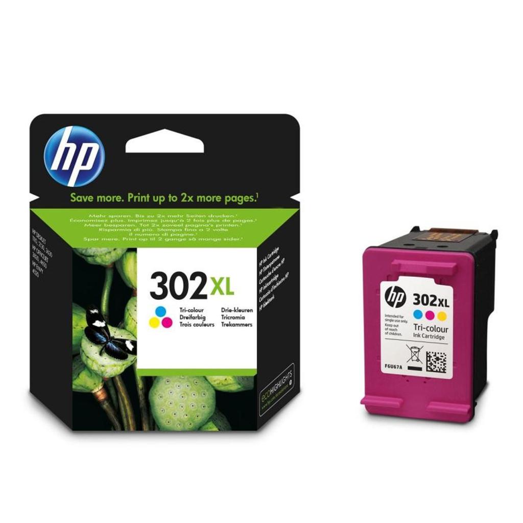Tinta HP F6U67AE 302XL Color