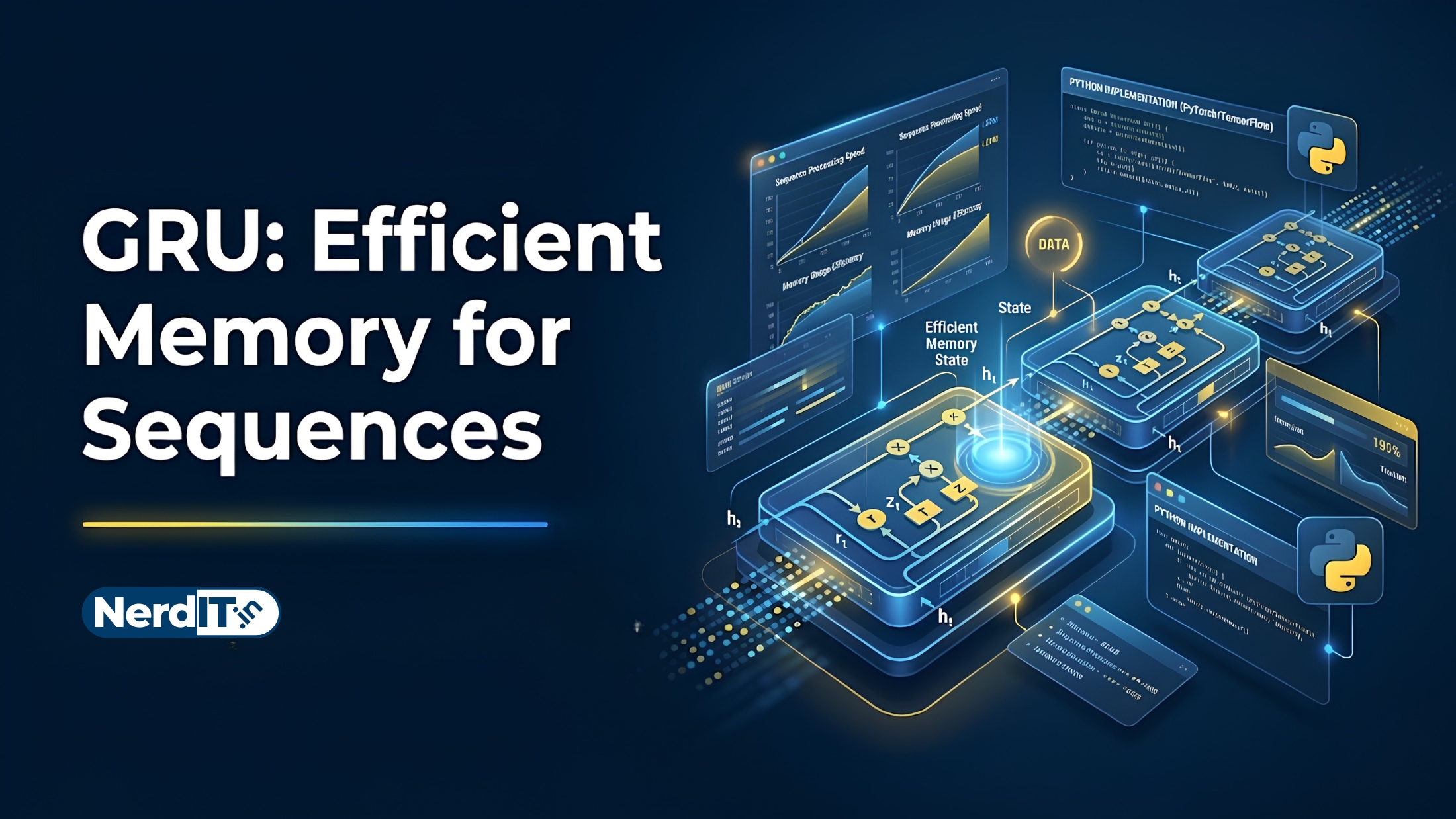 GRU: Efficient Memory for Sequences course
