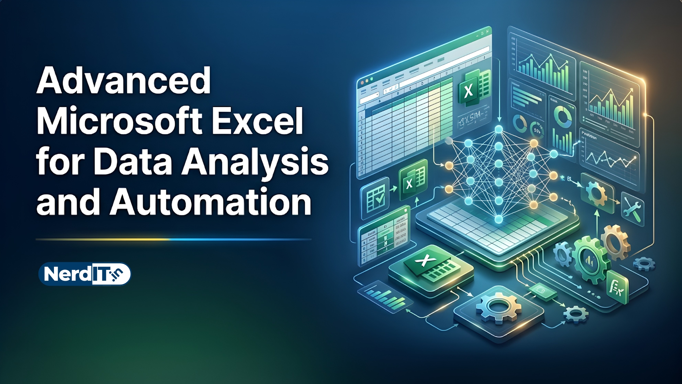 Advanced Microsoft Excel for Data Analysis and Automation course thumbnail