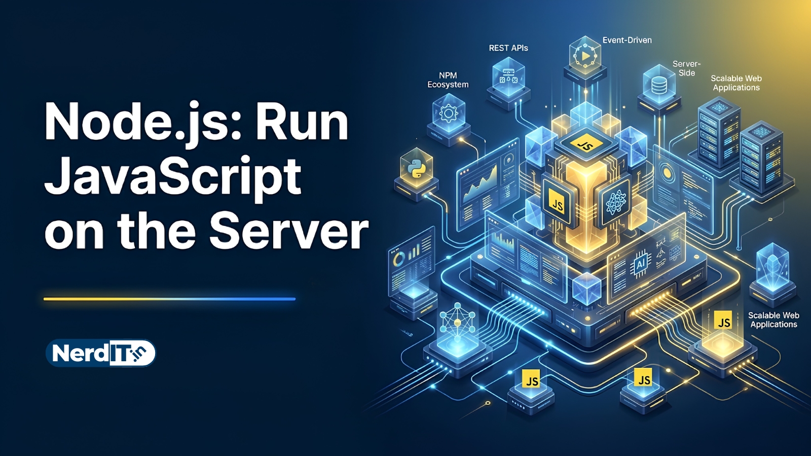 Node.js: Run JavaScript on the Server course thumbnail