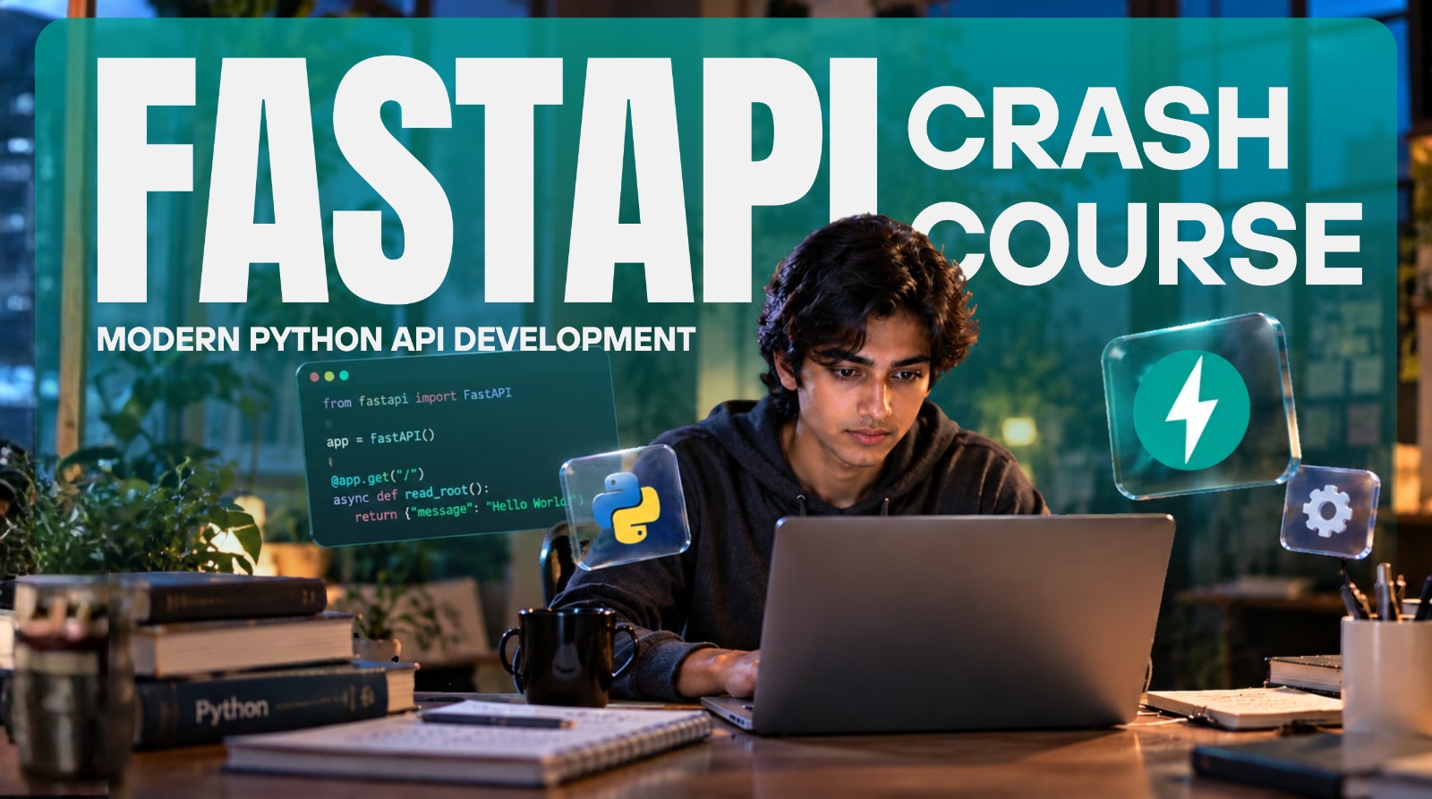 FastAPI Crash Course – Modern Python API Development course thumbnail