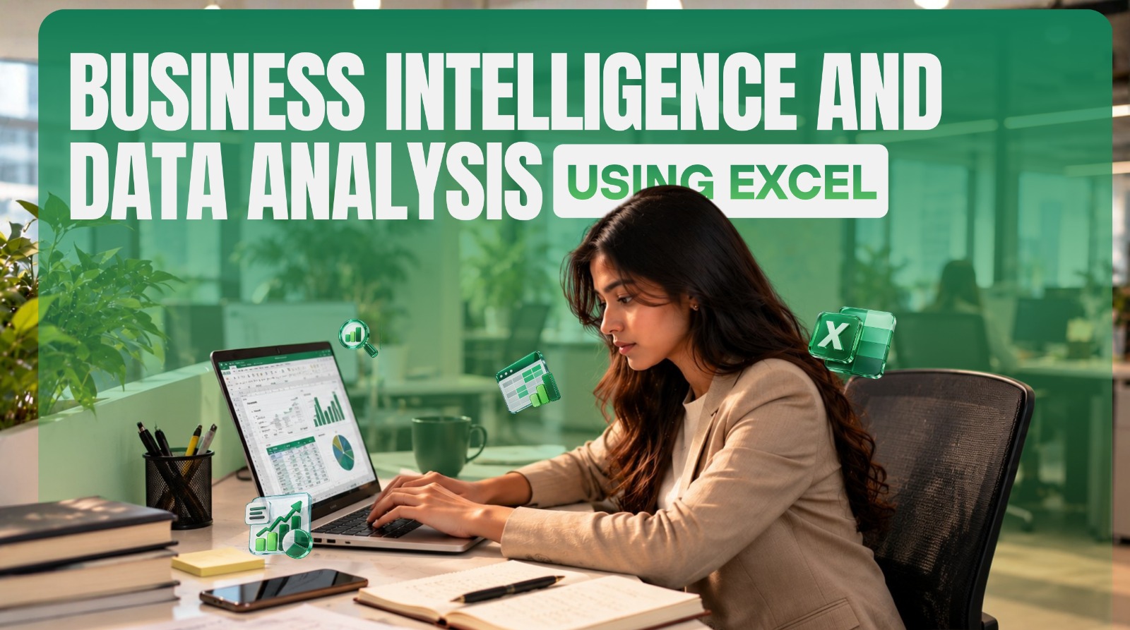 Business Intelligence and Data Analysis Using Excel course thumbnail