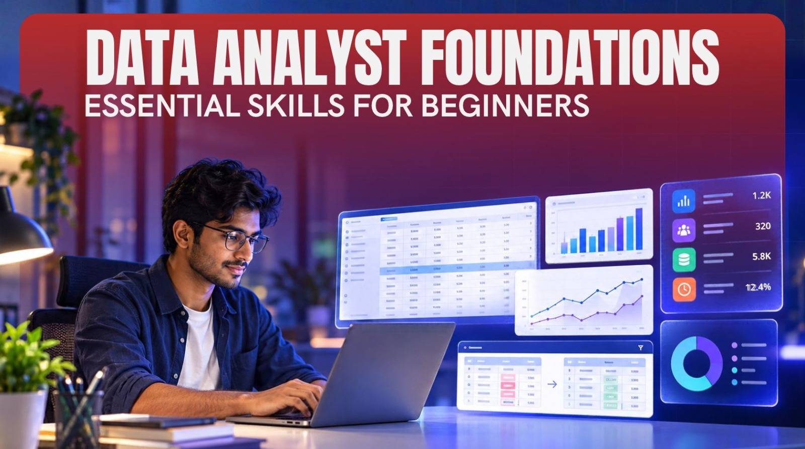 Data Analyst Foundations: Essential Skills for Beginners course thumbnail