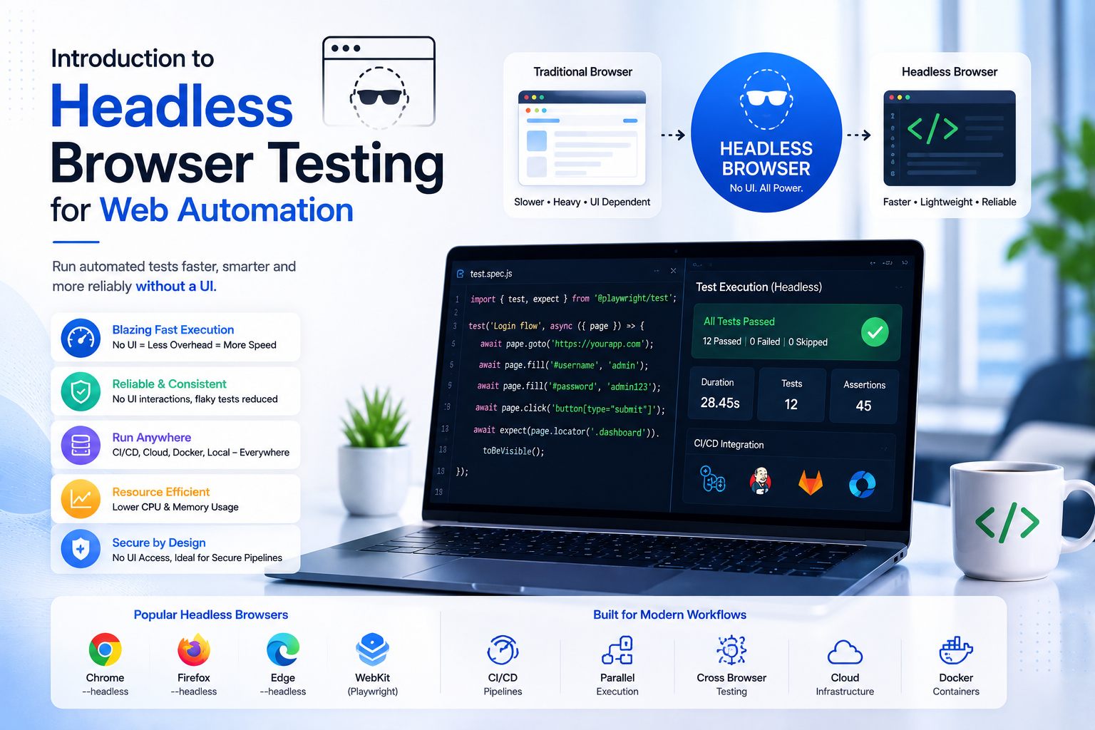 Introduction to Headless Browser Testing for Web Automation