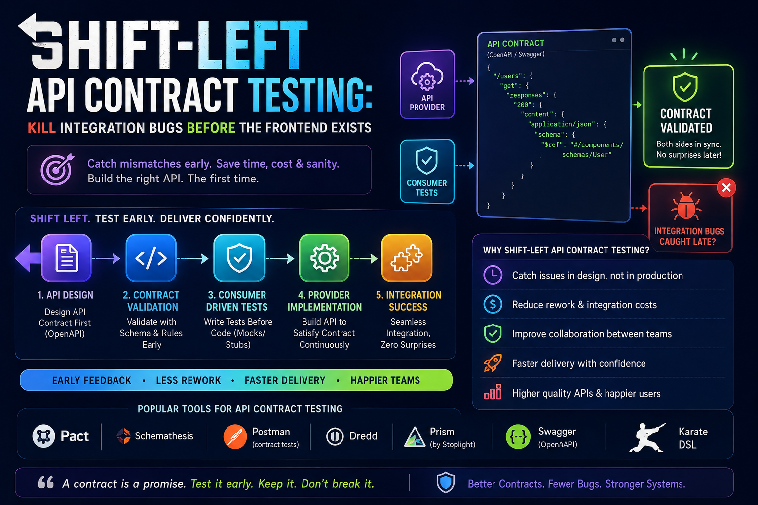 Shift-Left API Contract Testing: Kill Integration Bugs Before the Frontend Exists