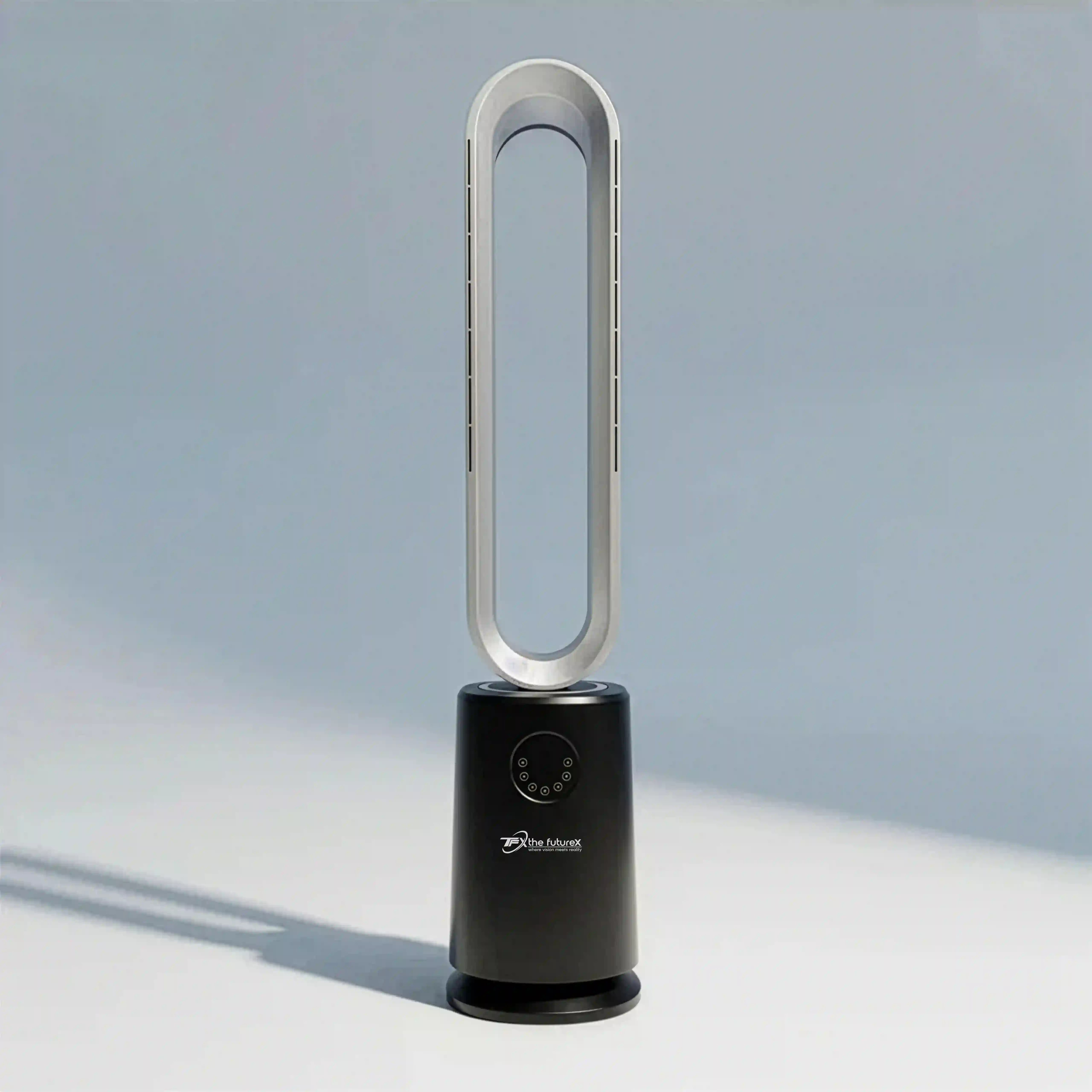 TFX HEPA PureAir Pro – Bladeless Tower Fan with HEPA Air Purifier for Home & Office