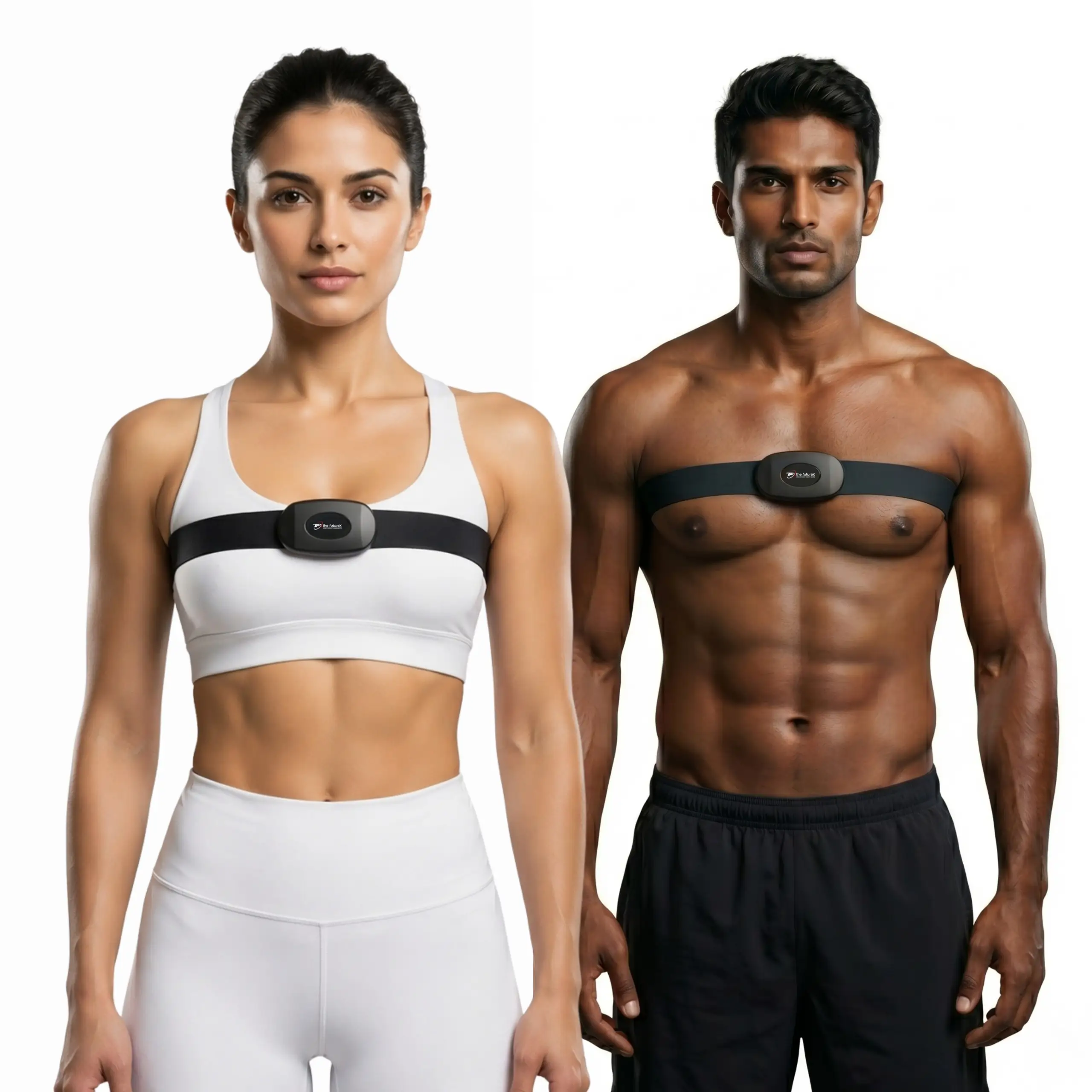 The Future X Bluetooth Heart Rate Monitor Chest Belt, Wireless Fitness Tracker Strap for Running