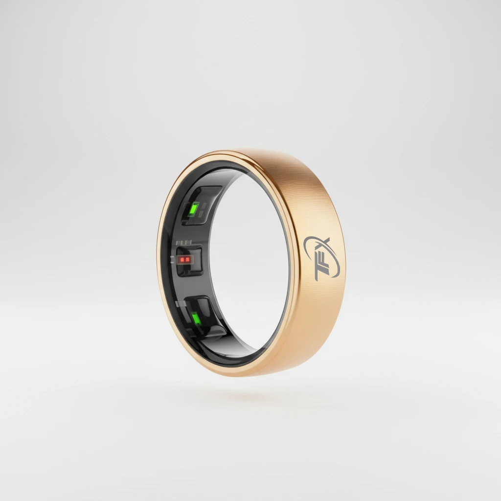 The FutureX TFX Ring Pro – Smart Ring with App Control - Gold