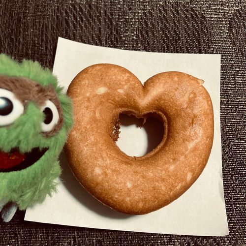 焼きどーなつ
温めたらすごくいい匂い🍩