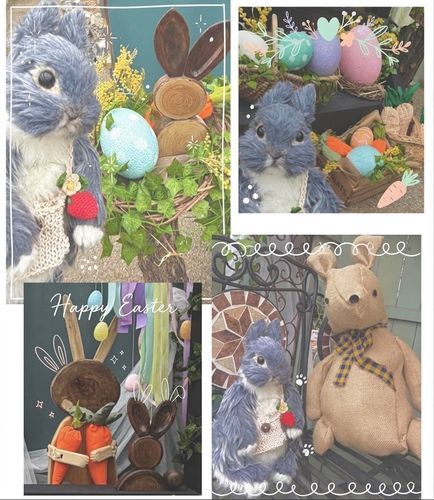 🐣🐇ハッピーイースター


１日フライング❣️
イースター🐣のフォトスポットで楽しんできたよ♪
ここにいた うさぎさん🐇に 
人見知り(うさ見知り?)発動で
ドキドキしちゃったｮ~🤭