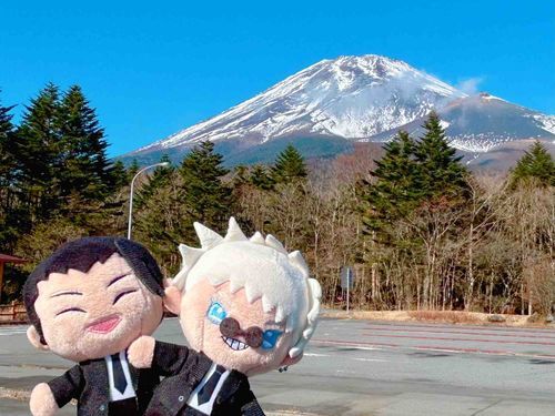 🏖️「富士山！！！✨」
青く晴れた空によく似合うよ🏔️✨