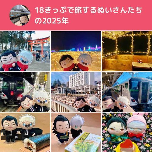 🏖️「今年も写真を見ていただき、ありがとうございました！✨来年もたくさん列車の旅をしたいな！」
良いお年をお迎えください〜🌅
