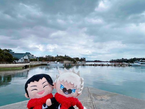🏖️「日本三景、松島だよ！🏝️✨」
天気が良い日にまた来たいね〜✨