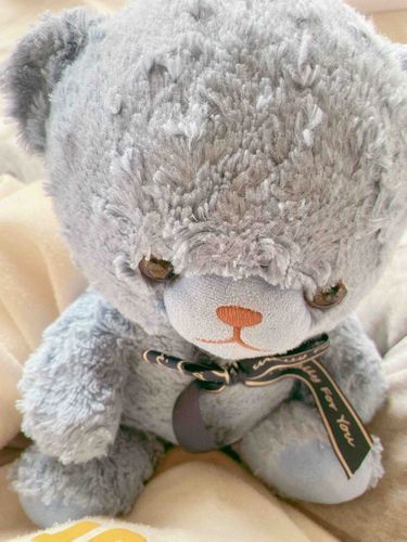 ”ままあさだよ〜”
”がんばって〜”

ふわふわの手でぺふぺふ起こされました(  ˊ͈ ˙̫ ˋ͈ )朝きらいだけどがんばるかあ。。

近々しろくまさん達とご挨拶させなくちゃな🙄