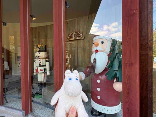 ムーミン、クリスマスだね