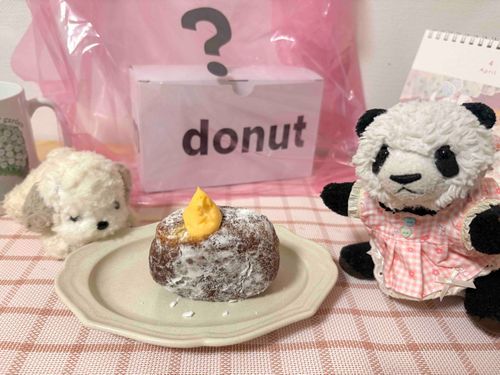 ❓のドーナツ、おいしいねえ❗️