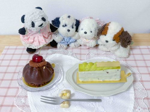 ぱんちゃんとちびちゃんたちのお誕生日！おいわいした！