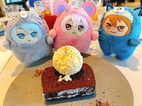 今日は、お世話主がお誕生日だけど体調不良でご馳走はなしだって…昨日食べたケーキ見て我慢…！早く元気になってお祝いしようね！