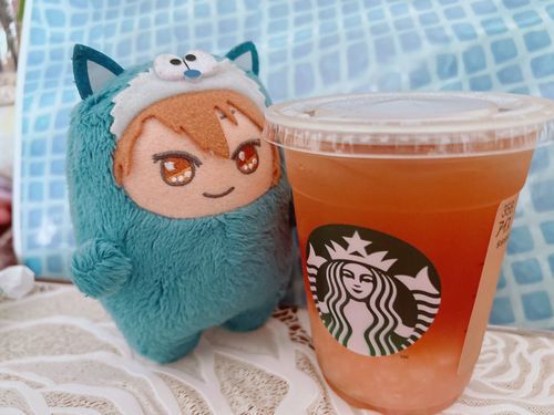 先行のピーチティー🍑美味しいよね！ついつい買っちゃうんだよ〜