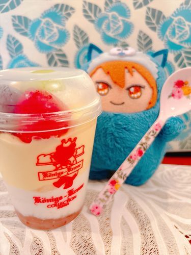 デザートもらった！
