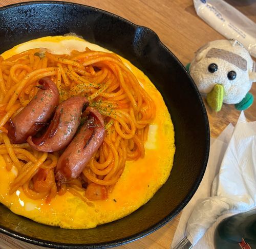 ゴールデンウィークの思い出
明宝ウィンナーのナポリタン☺️✨