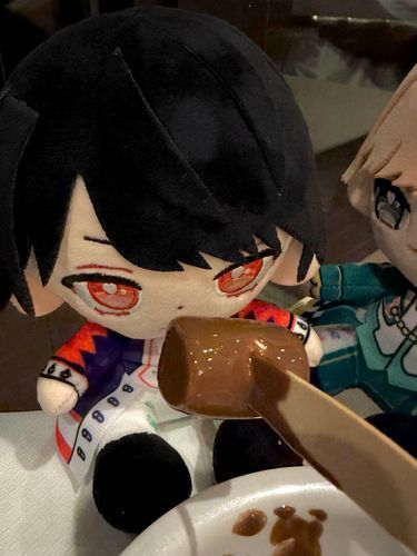 チョコフォンデュ、おいしい……
