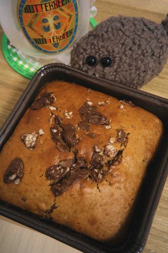 ケーキ焼けたぜ！あちあちで食べるも良し、冷まして食べるも良し