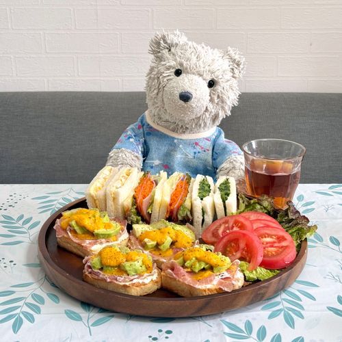 きょう の ランチ は サンドイッチ 🥪