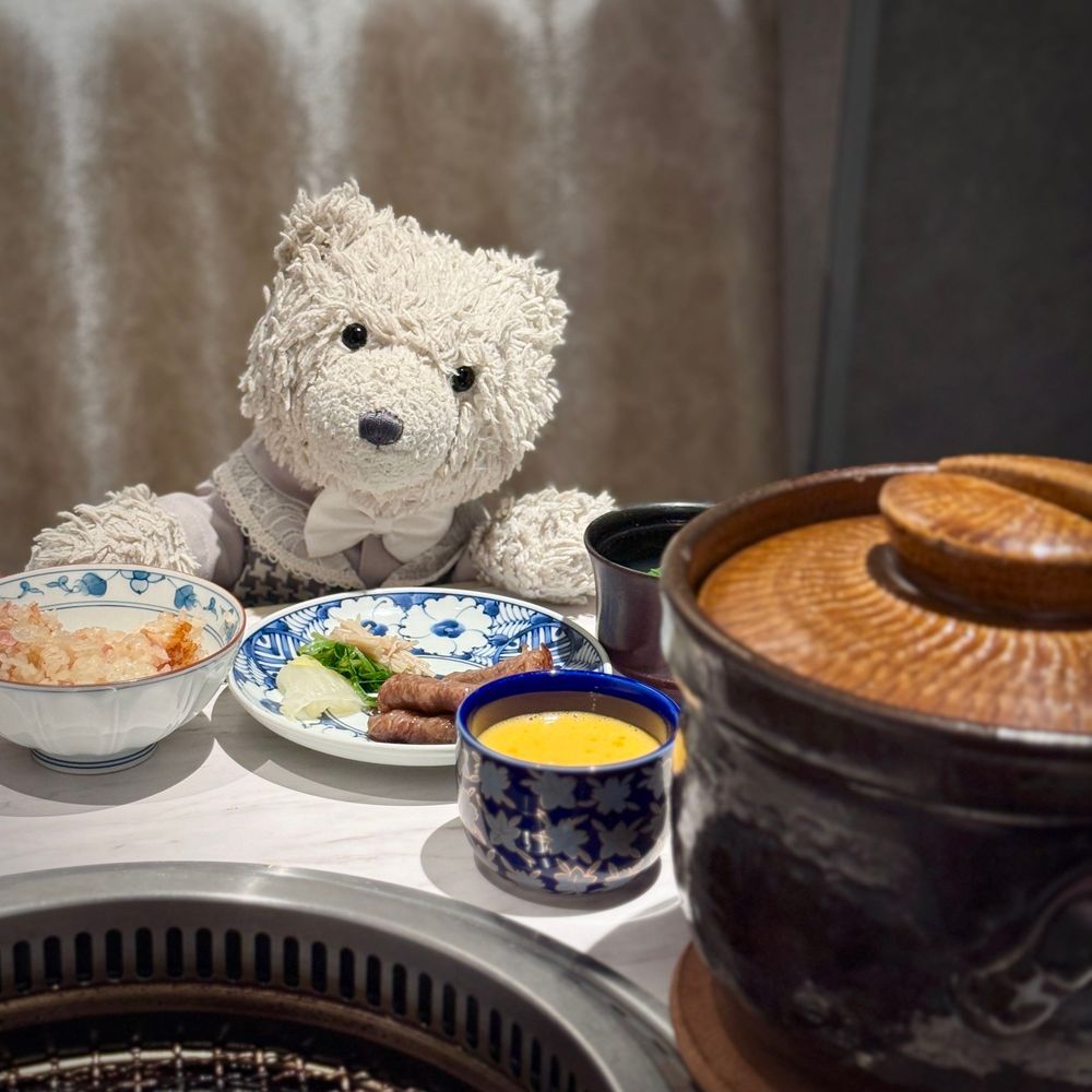 サイフォン って やつ で おだし とるんだって🐟
その おだし で しゃぶしゃぶ します✨
おいしかった ね🐻‍❄️🫶🏻