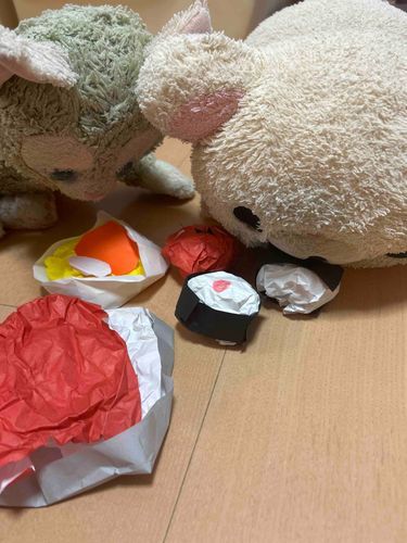 美味しいシェフのごはんをつくってもらったよ。
アンパンがもちもちでとてもおいしかったです。