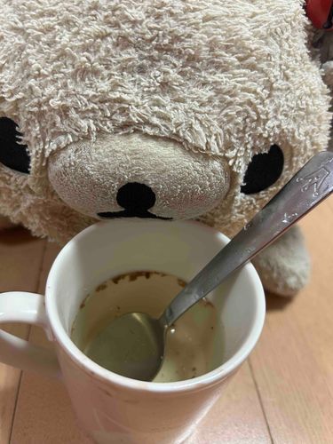 きのこ茶を飲みます🌸