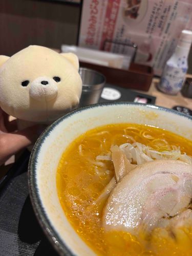 あるじがみそらーめん
お汁とばさないでね