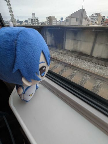 ますたー の しゅうがくりょこう ついてきた
しんかんせん はやいね