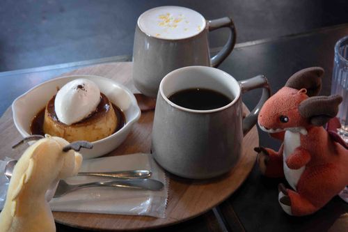 良いカフェを見つけたのだよ