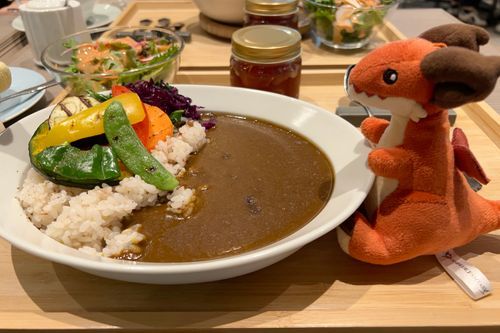 たくさんカレーたべた！紅茶もおいしかった