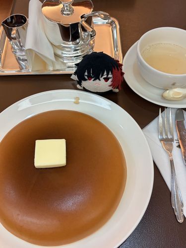 でっかいホットケーキ🥞