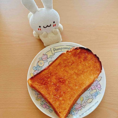 ちょうじゅく が
クイニーアマン になったよ！
パリパリ あまくて
ちょっぴり しょっぱくて
あっというまに たべました！