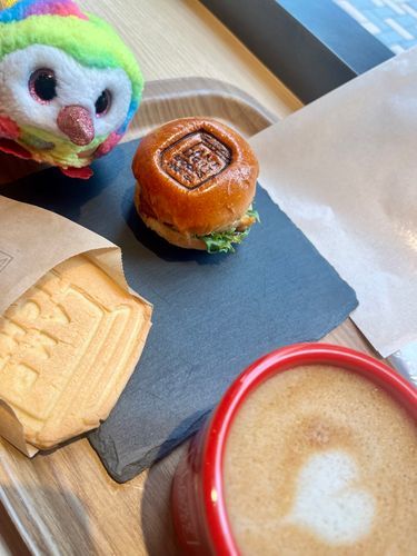 おまめサイズのバーガー！！