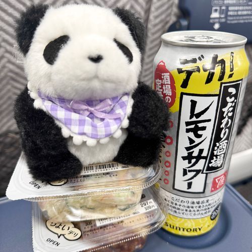 せっかく遠出したけど田舎から都会に出て疲れたみたいで、ごはん屋さんにも行かずすぐ帰ってたよー💧
おしゃれなおいしいごはん食べたかったな…🍙🍃
パンちゃんが体力つけてあげるしかないか🤜🏼💥🤛🏻