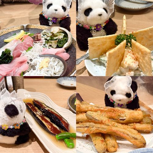 前に食べた居酒屋ごはんだよー🍻
全部ほんとうにおいしかったんだけど
ポテサラとクラッカーを一緒に食べるのが
びっくりするくらいおいしかったんだ〜🤤🥔
絶対おうちでも真似するよ〜！🍀