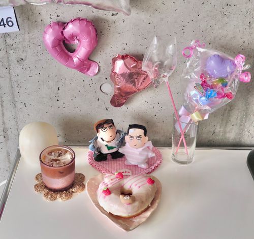 おうちでもおいわいつづいてるぜ🎶🧸