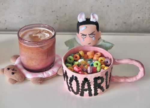 ふるーつるーぷ🎶
らっきーちゃーむいり🎶🍒🍒