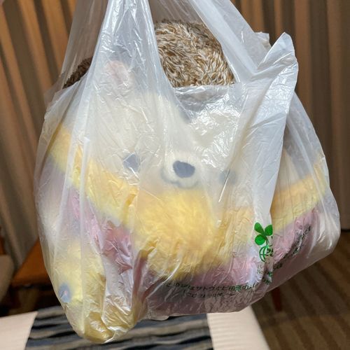 りょこうちゅう
くるしかった〜