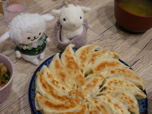 じょうずにできたんだめっ🐐🥟