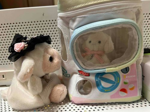 あたまおしゃれのやつ、かしてっていわれたからかしたげたよーチビマルやさしいので！