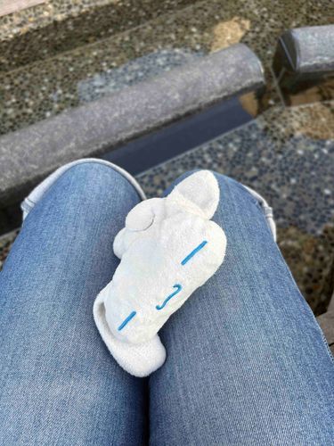 足湯だよ〜♨️