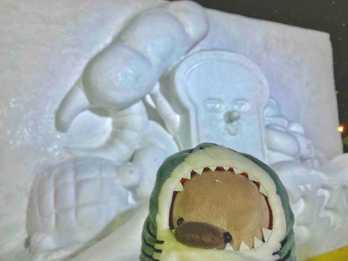 いぇぁ！😎✨⛄️雪❄️まつり⛄️❣️
パンどろぼう🍞と😉✨
