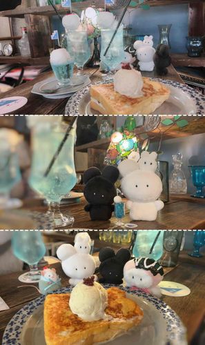 にんげん さいずと われわれ さいず☁️
ふれんちとーすと はじめて みた☁️
すてき くうかん よかった よかった☁️